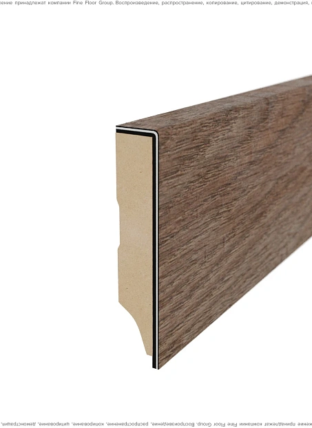Плинтус МДФ Fine Floor Дуб Роан>