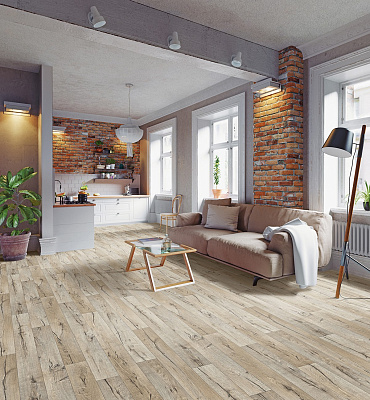 Линолеум рулонный IVC Home TEXART Hunter Oak 532 шириной 2 м