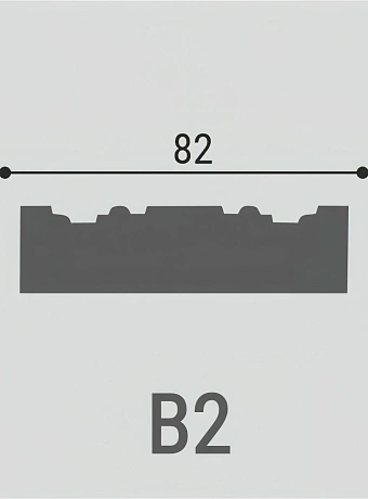 Вставка декоративная Bello Deco  В2