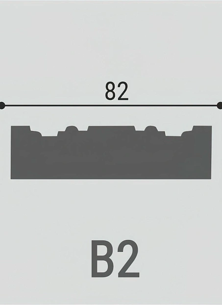 Вставка декоративная Bello Deco В2