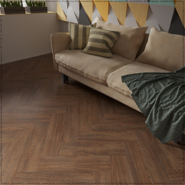 Кварцвиниловая плитка (LVT) Fine Floor FF-WOOD Craft Short Plank Дуб Кале