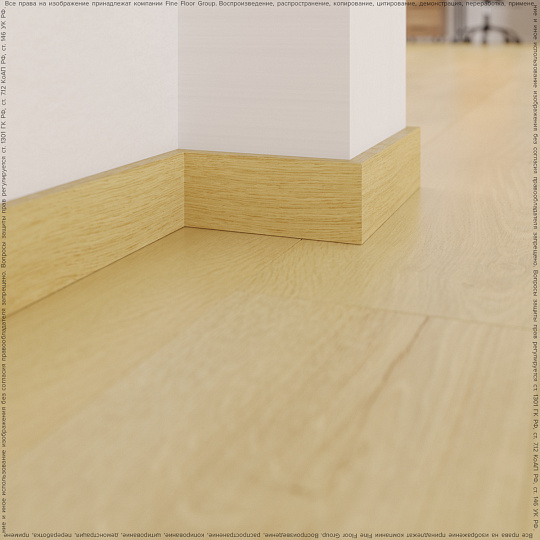 Плинтус МДФ Fine Floor  Дуб Самос