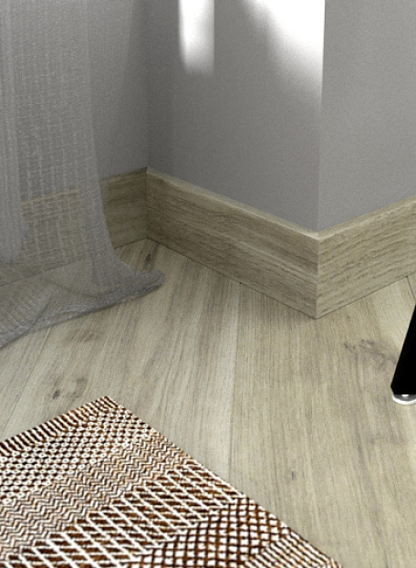 Плинтус МДФ Fine Floor  Дуб Верона