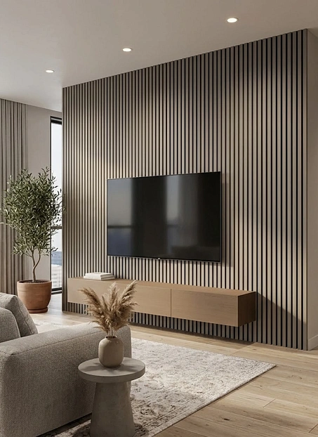 Акустическая панель (Войлок) Cosca Decor ГОЛЛАНДИЯ Дуб Шёлк серый ACU01.44.L26