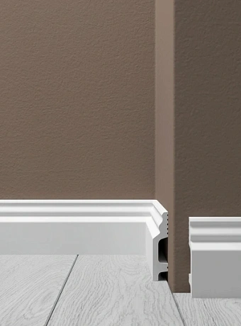 Плинтус напольный Де-Багет XPS Polymer Н1