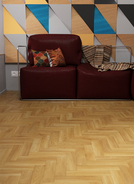 Кварцвиниловая плитка (LVT) Fine Floor FF-WOOD Craft Small Plank Дуб Орхус>