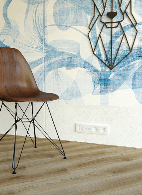 Кварцвиниловая плитка (LVT) Fine Floor FF-STRONG  Дуб Фалькон