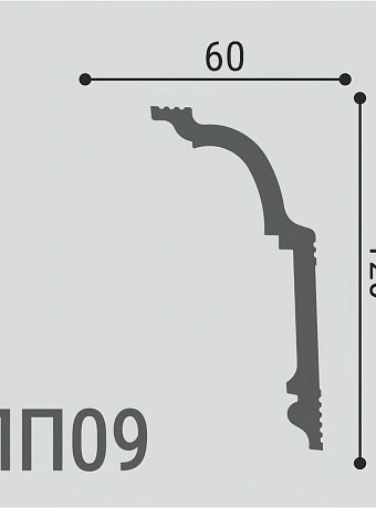 Карниз Де-Багет ПП09