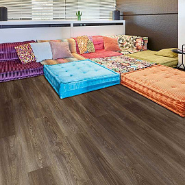 Кварцвиниловая плитка (LVT) Fine Floor FF-RICH Craft Small Plank Дуб Пена