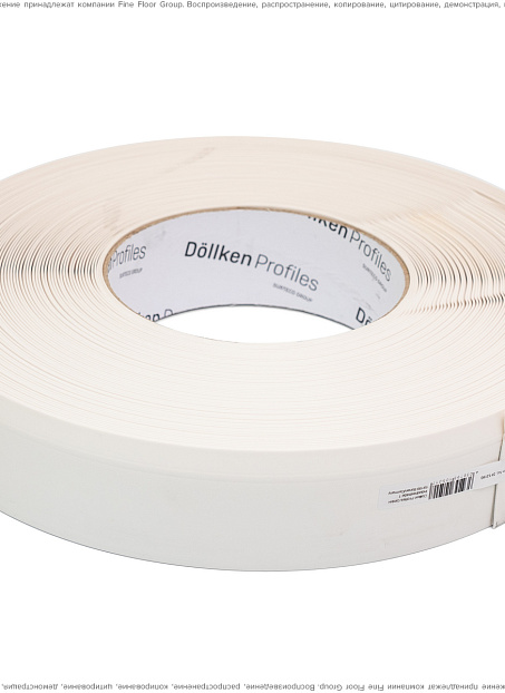 Плинтус напольный Dollken WL50 White 1137