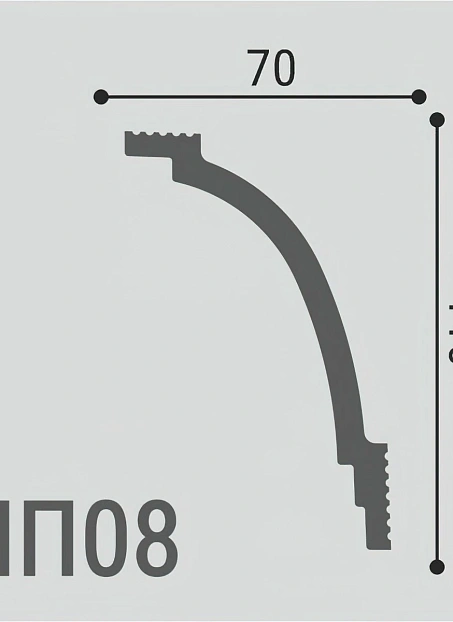Карниз Де-Багет ПП08