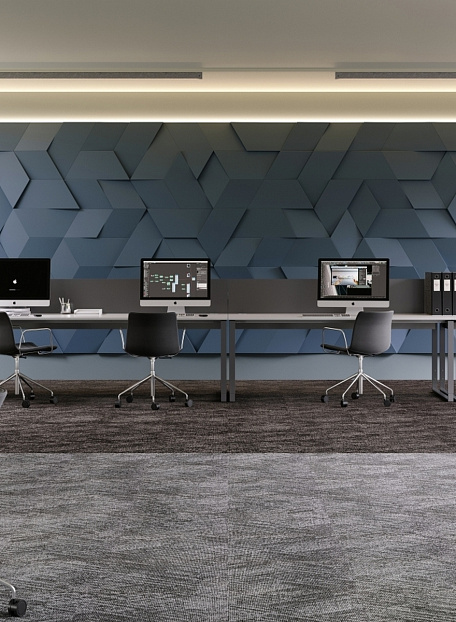 Ковровая плитка IVC Commercial CONTOUR View 848