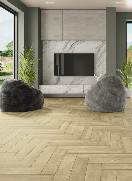 Виниловый ламинат (SPC) Alpine Floor PARQUET PREMIUM ABA  Дуб Натуральный Отбеленный