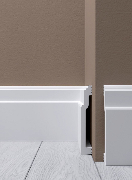 Плинтус напольный Де-Багет XPS Polymer Н9