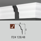 Потолочный плинтус Де-Багет П13-30/80В