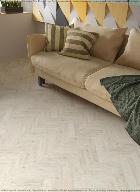 Кварц-винил (LVT) Fine Floor FF-WOOD Craft Small Plank Дуб Сан-Суси