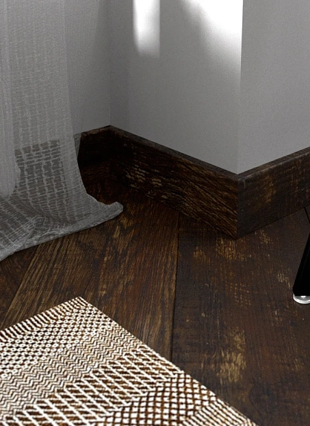 Плинтус МДФ Fine Floor Дуб Окленд>