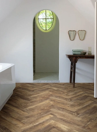 Кварц-винил (LVT) Moduleo LAYRED HERRINGBONE Country Oak 54875