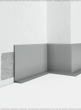 Плинтус напольный Dollken WLK50 Light Grey 0138