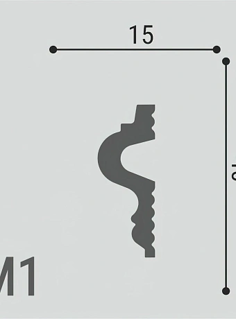 Молдинг Де-Багет М1