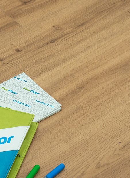 Кварцвиниловая плитка (LVT) Fine Floor FF-WOOD  Дуб Орхус