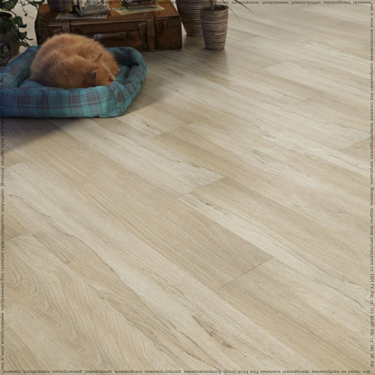Кварцвиниловая плитка (LVT) Fine Floor FF-WOOD  Дуб Реймс