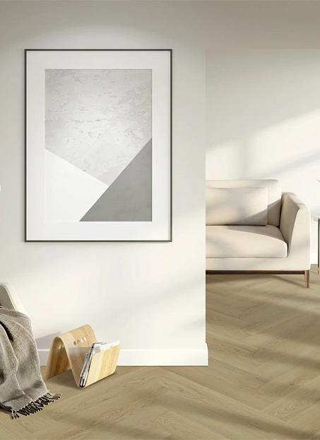 Виниловый ламинат (SPC) Куберпол РЕЗОНАНС KUBERPARQUET Амбер