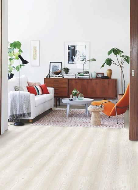 Кварц-винил (LVT) Pergo OPTIMUM CLICK  Скандинавская Белая Сосна