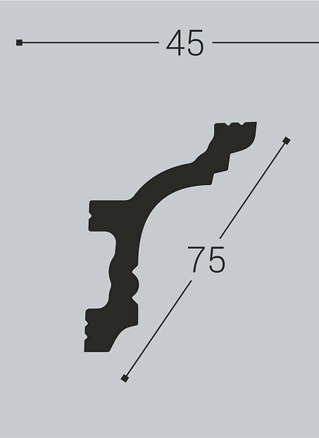 Карниз Bello Deco К9