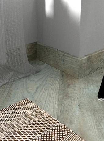 Плинтус МДФ Fine Floor Дуб Фуэго