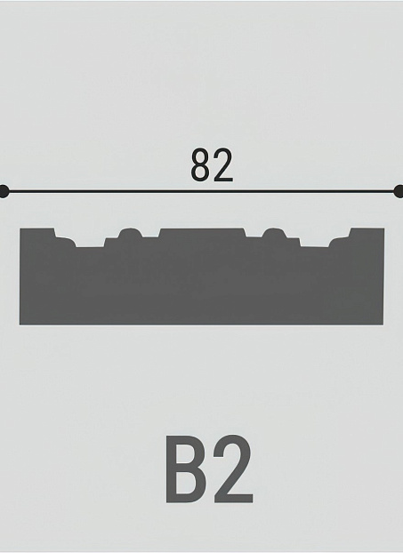 Вставка декоративная Bello Deco  В2