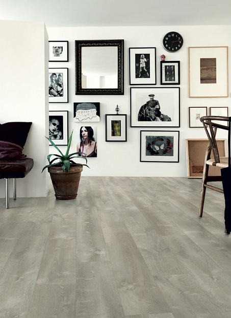 Кварц-винил (LVT) Pergo OPTIMUM CLICK  Дуб Речной Серый>