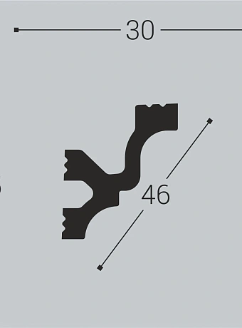 Карниз Bello Deco К11