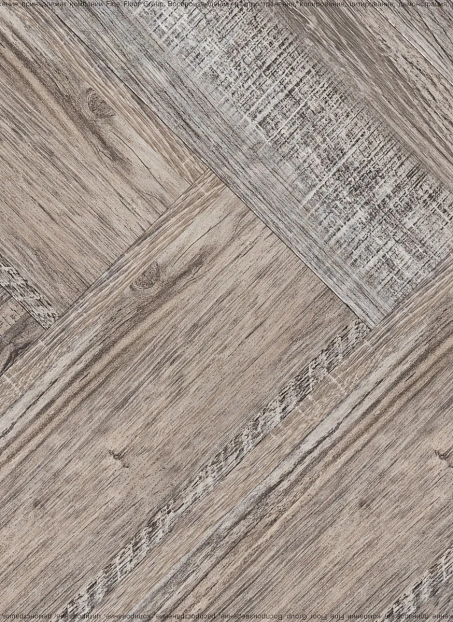Виниловый ламинат (SPC) CronaFloor ЁЛОЧКА (HERRINGBONE) Дуб Реймс сторона L/R - 50/50>