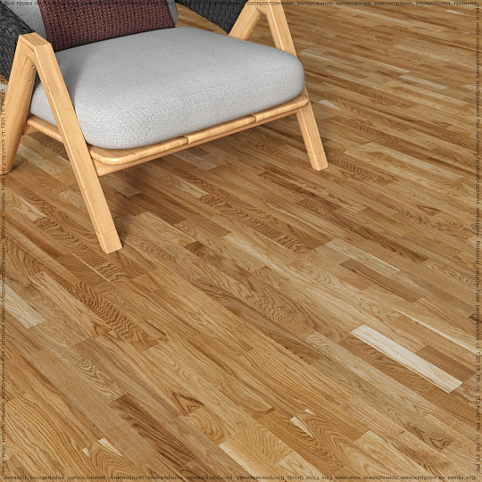 Паркетная доска Polarwood CLASSIC  Oak Living High Gloss ROBUST 3S LAC GLOSS