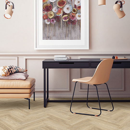 Линолеум рулонный IVC Home TEXART Estate Oak  532 шириной 3.5 м