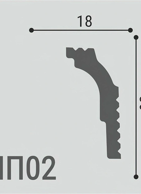 Карниз Де-Багет ПП02