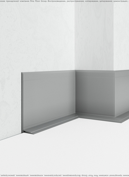 Плинтус напольный Dollken WL50 Light Grey 0138