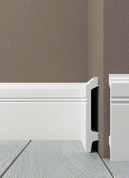 Плинтус напольный Де-Багет XPS Polymer ДН120>