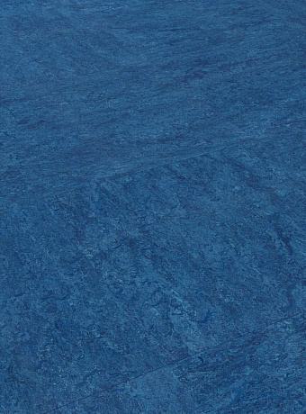 Линолеум модульный Marmoleum MODULAR COLOUR Blue t3030 шириной  м