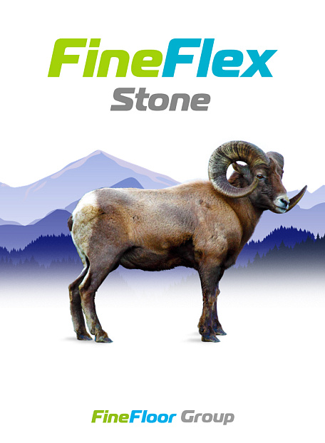 Кварцвиниловая плитка (LVT) Fine Flex FX-STONE  Тепли