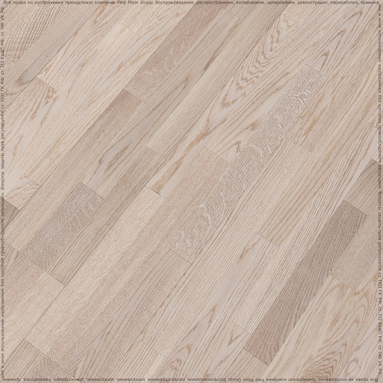 Паркетная доска Polarwood CLASSIC  Oak Tundra White NATUR 3S LAC MAT