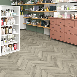Виниловый ламинат (SPC) Alpine Floor CHEVRON  Дуб Исида