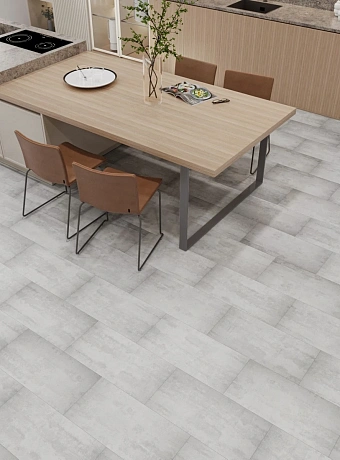 Кварц-винил (LVT) Alpine Floor LIGHT STONE Самерсет