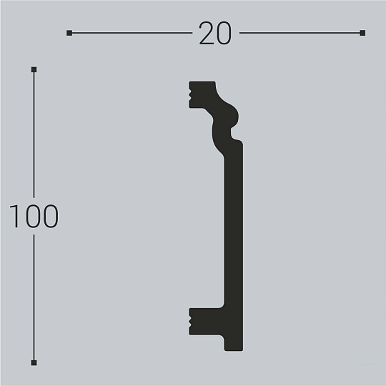 Плинтус напольный Bello Deco XPS П4
