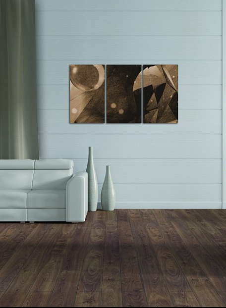 Ламинат Swiss Krono PARFE FLOOR Classic Дуб Тёмный