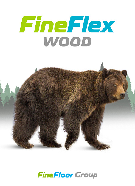 Кварцвиниловая плитка (LVT) Fine Flex FX-WOOD  Дуб Сарпин