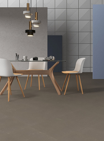 Линолеум модульный Marmoleum MODULAR SHADE Liquid Clay t3702 шириной  м