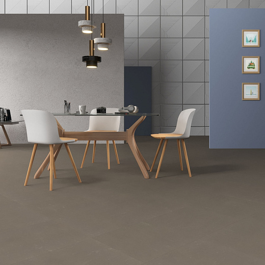 Линолеум модульный Marmoleum MODULAR SHADE Liquid Clay шириной  м