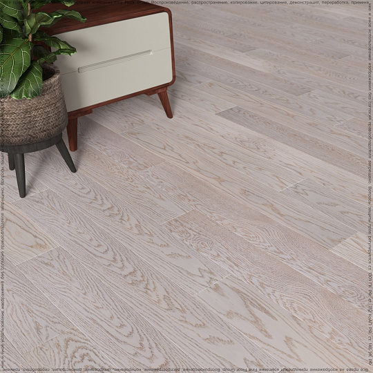 Паркетная доска Karelia ESSENCE  Oak Polar White